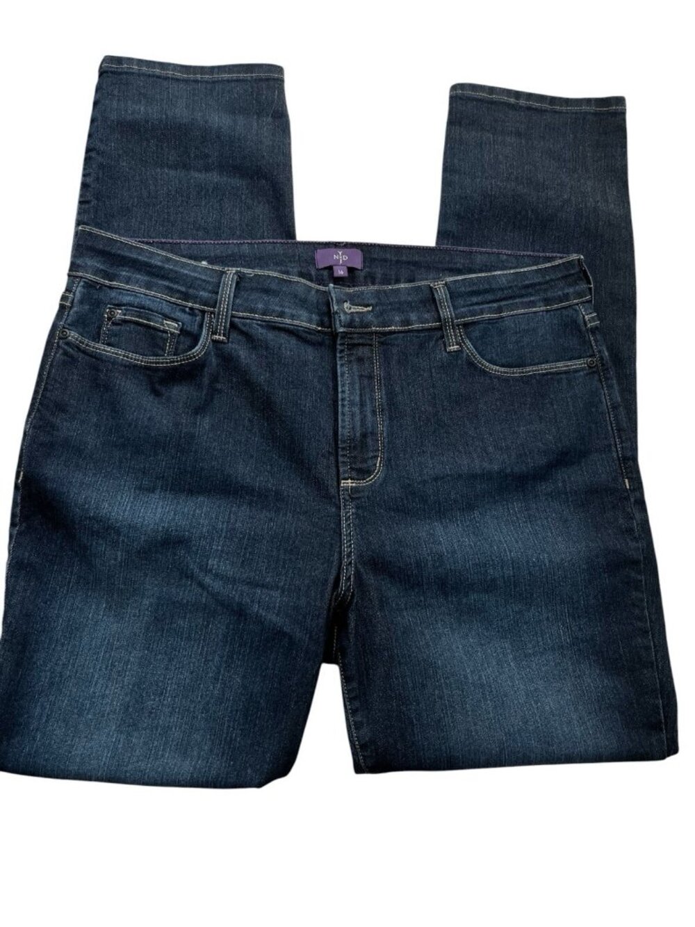 NYDJ Dark Indigo Blue Stretch Jeggings
